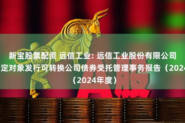新宝股票配资 远信工业: 远信工业股份有限公司向不特定对象发行可转换公司债券受托管理事务报告（2024年度）